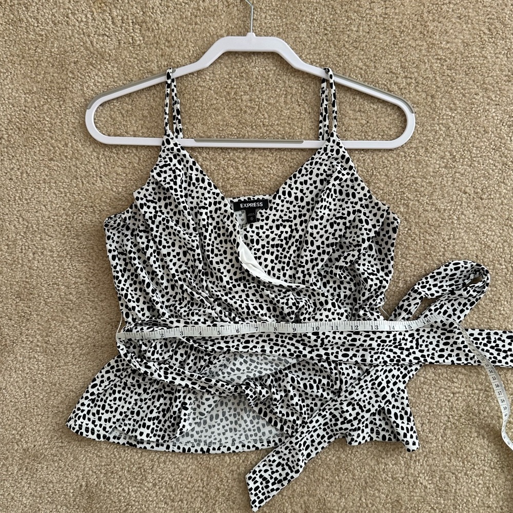 Express Monochrome Spotted Camisole